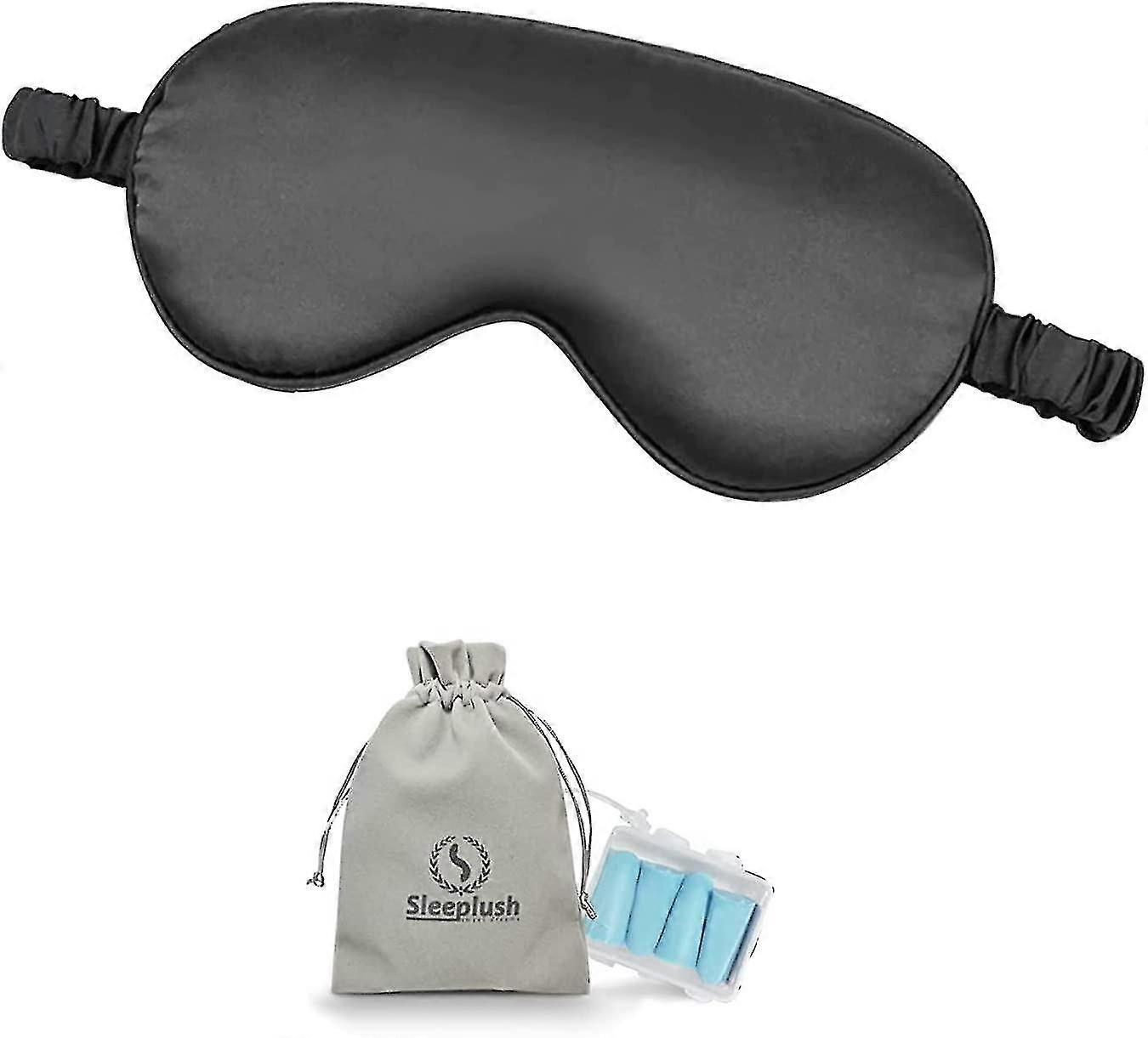 Silk Sleep Mask Eye Mask Blindfold With Double Layer Silk