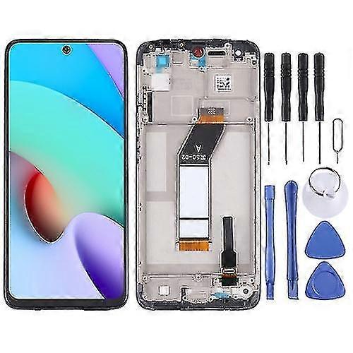 Redmi Note 11 4g 21121119sc Lcd Screen Replacement With Digitizer Complete Assembly And Frame