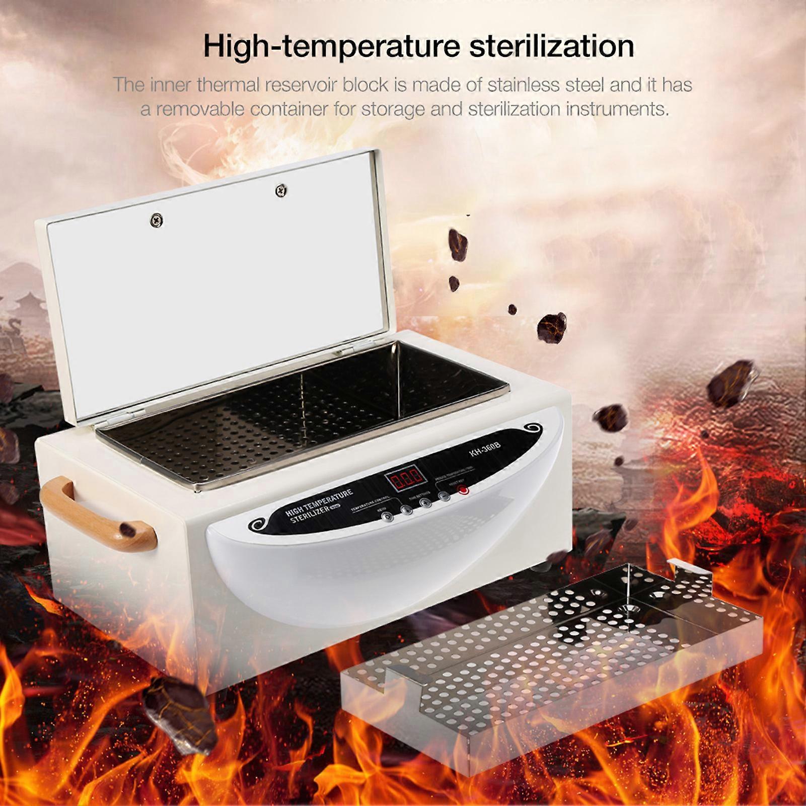 Upgraded Smart High Temperature Sterilizer for Towel Nail Art Dental Tools Sterilization
