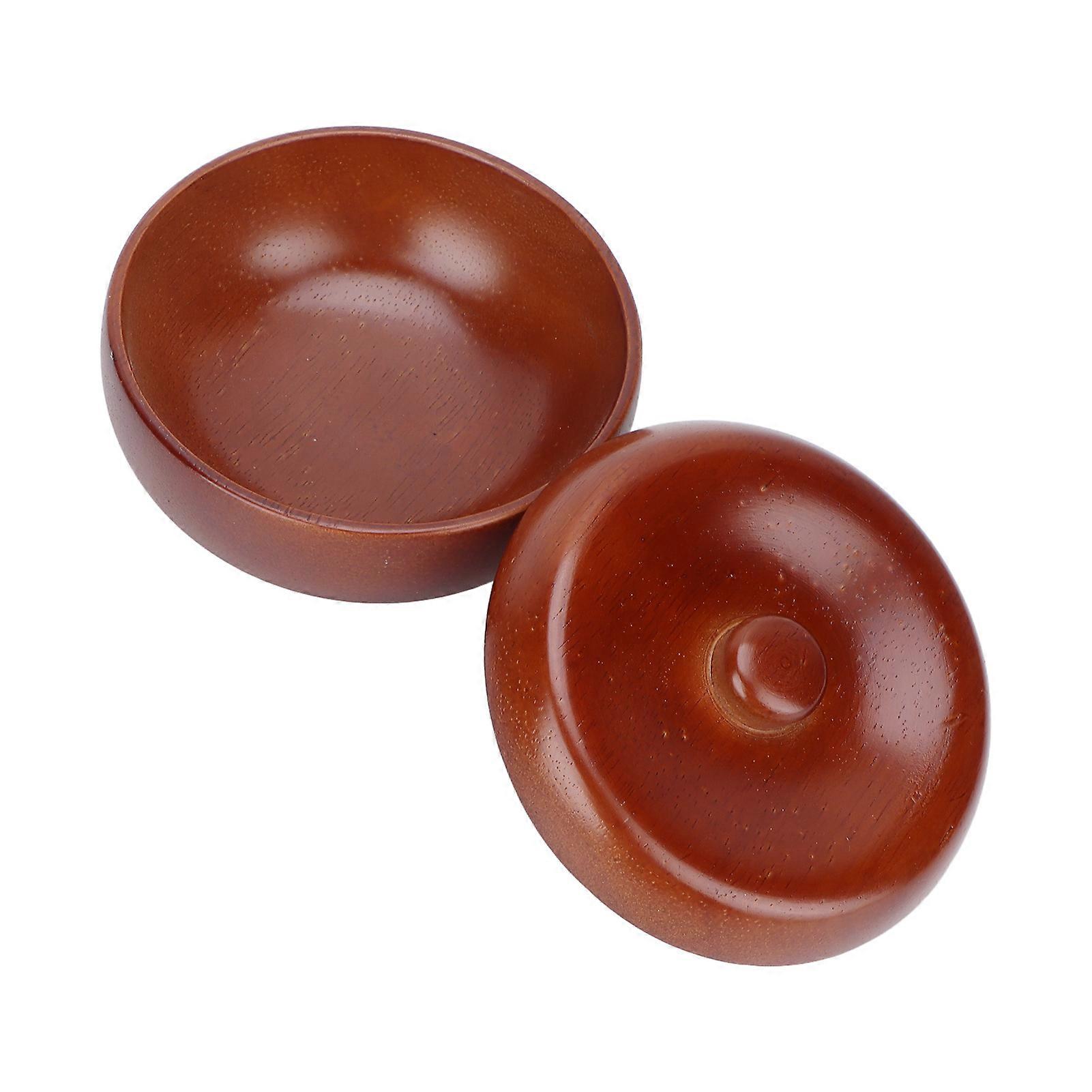 Wooden Shaving Bowl Men Shaving Cream Foam Bowl with Lid for Shave Soap and Cream