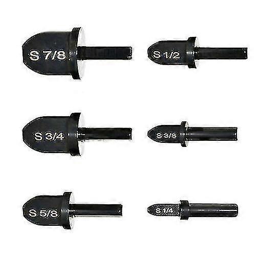 6x Swaging Tool Drill Bit Set Home Air Conditioner Copper Pipe Flaring Tube Expa I6n8