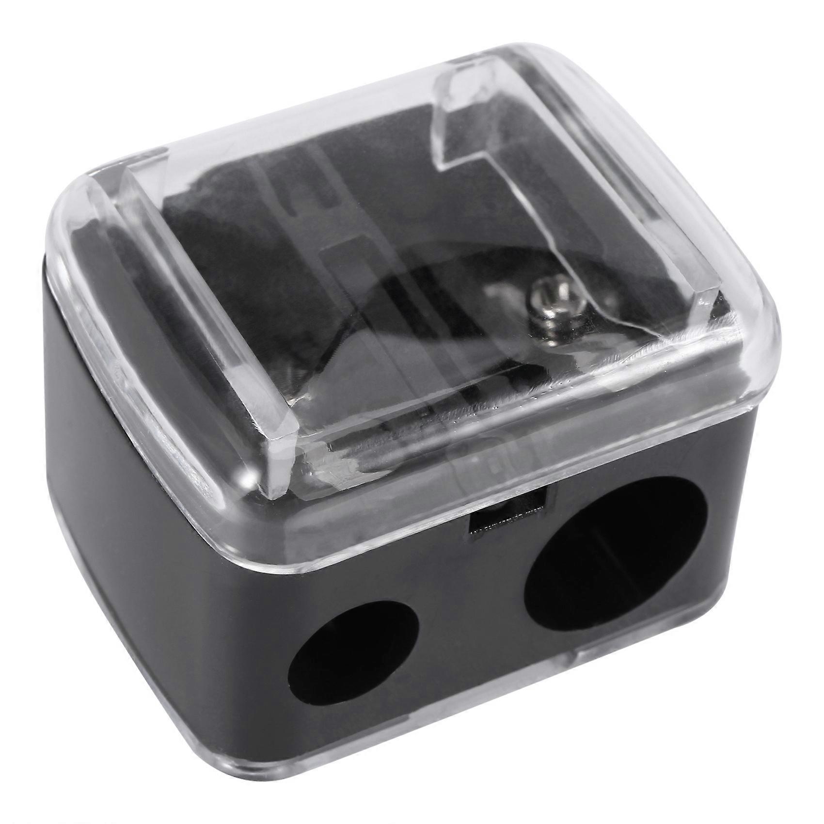 Cosmetic Pencil Sharpener for Eyebrow Eyeliner 2 Holes