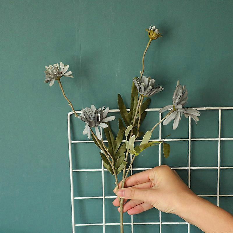 Yapay Krizantem Küçük Papatya Ev Aksesuarları Için Sahte Çiçekler Düğün Fotoğraf Prop Dekorasyon İmitasyon Çiçekler