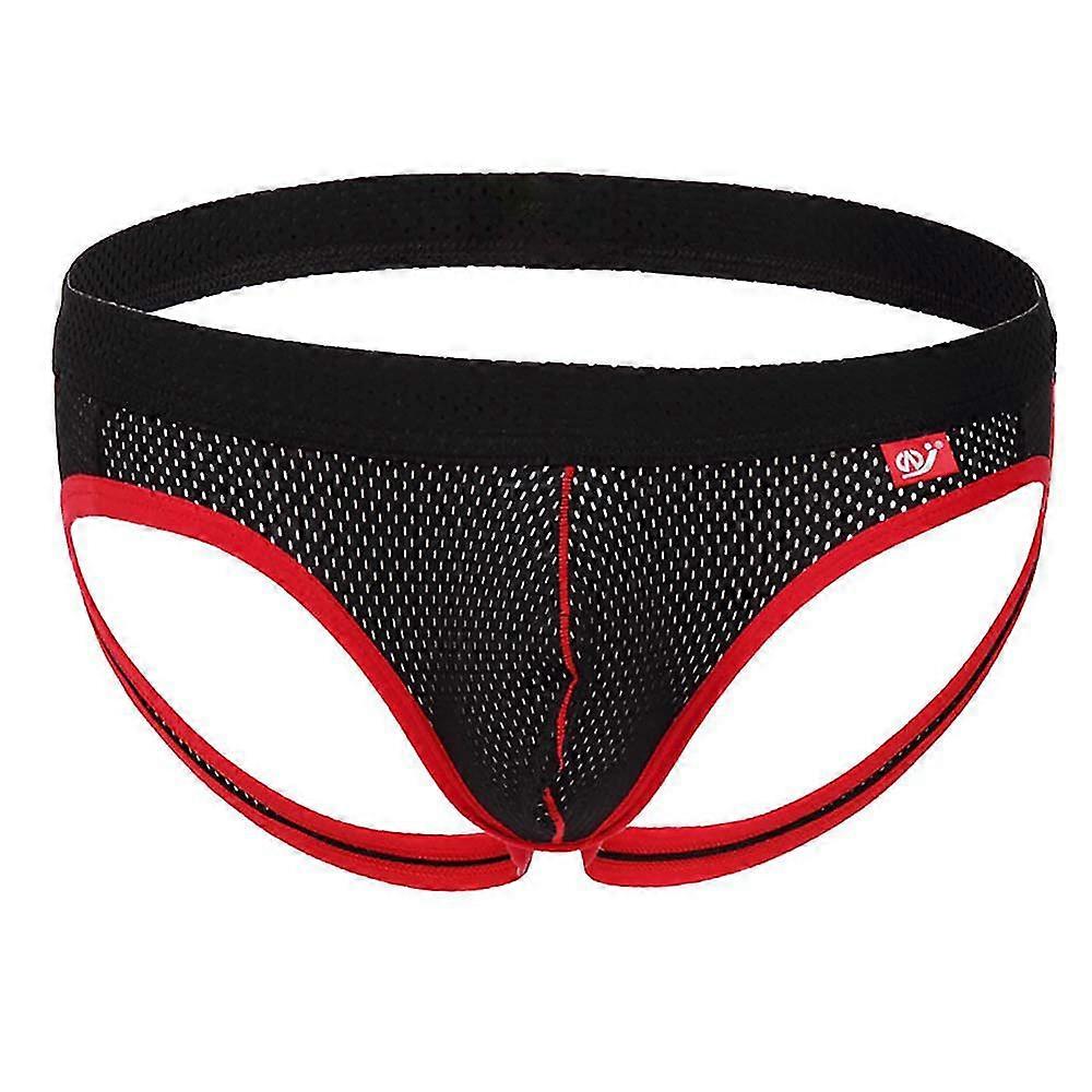 Men Sexy Jockstrap Underwear Backless Briefs G-string