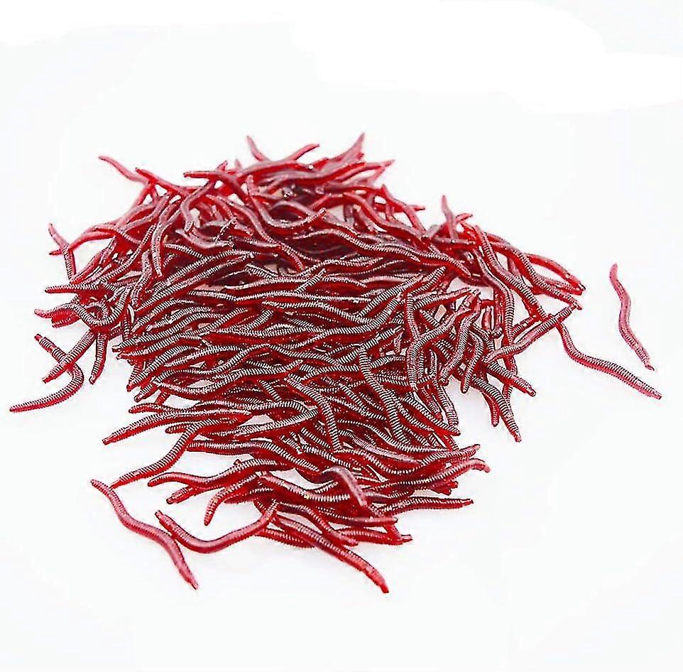 Artificial Earthworms - 100 Pcs