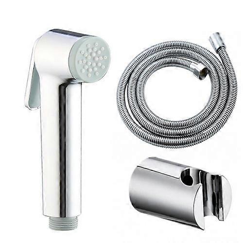 chrome Bidet shower with support and 1.5m flexible hose