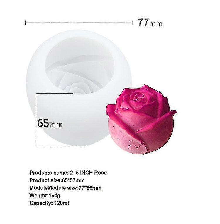 Diy Handmade Soap, Ice Cube, Ice Cube Tray, Rose Mold, Suitable For Bar Party