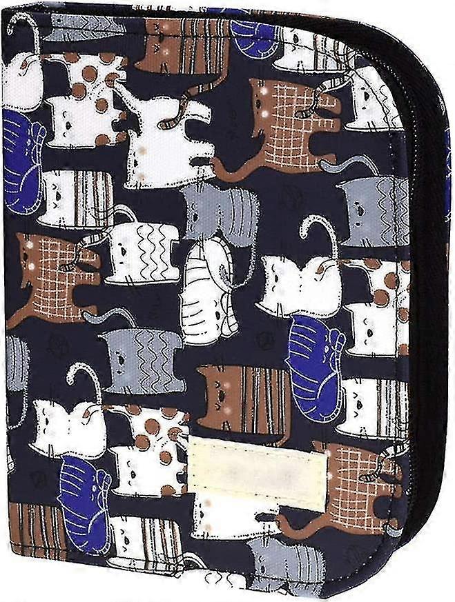 Crochet Needles Case Tool Empty Crochet Hook Bag Storage Pouch Knitting Kit Case