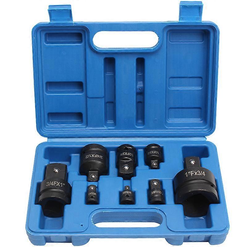 pieces Impact socket set with socket extension, impact cardan and adapter | Cr-Mo | Sockets