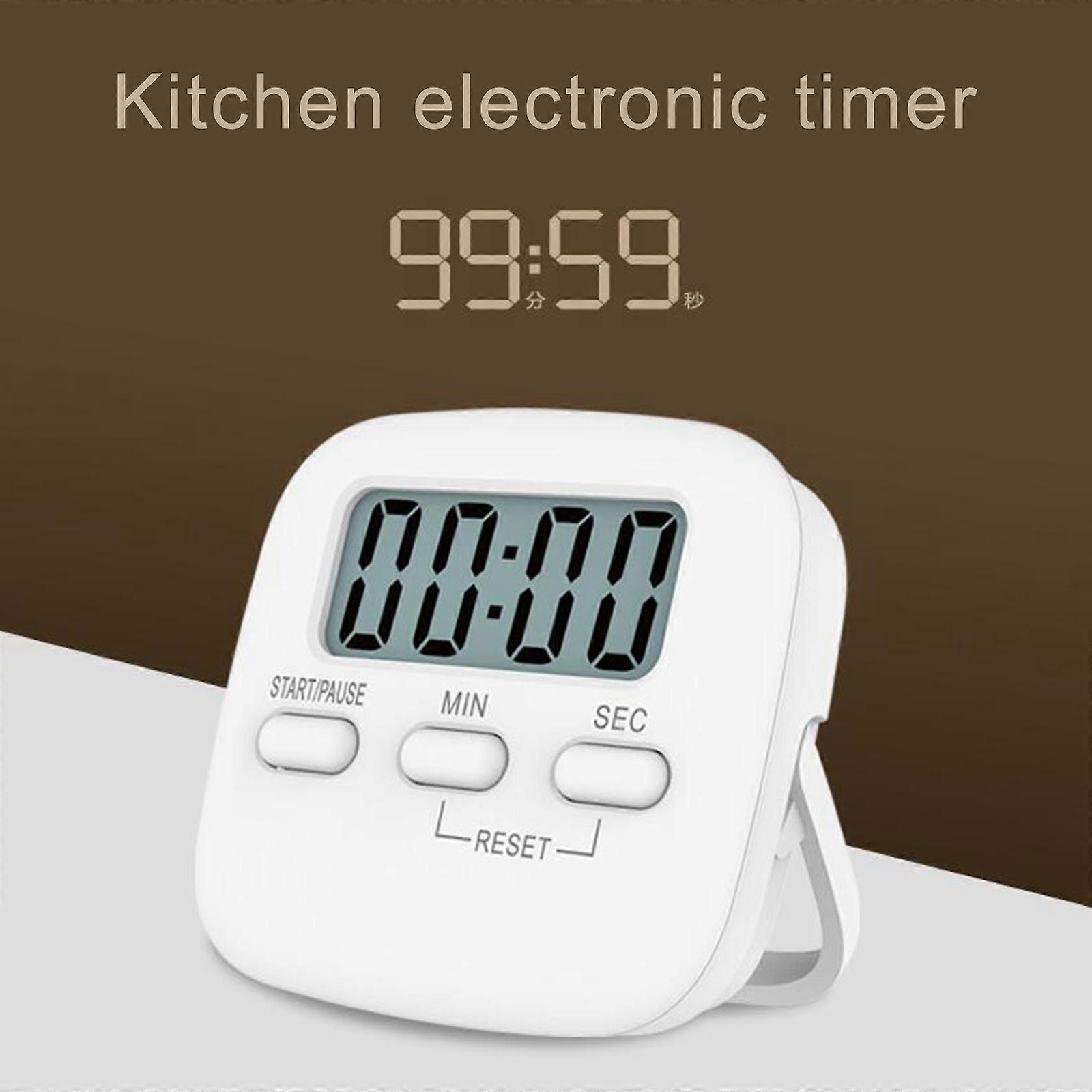 White Kitchen Bake Time Counter Kitchen Timers Useful Tools Digital Timers Home Practical