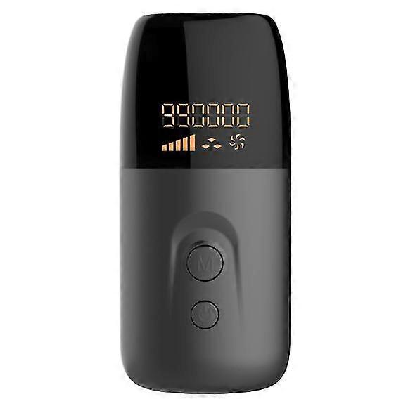 IPL Epilator with Cooling, Permanent Painless Glacier Epilator with 5 Light Intensities(Black)