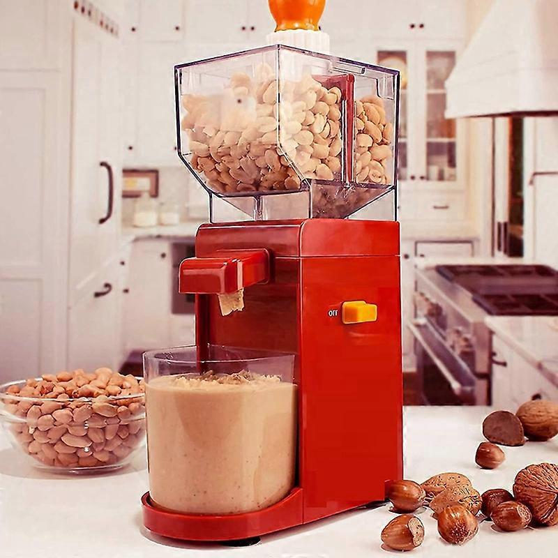 Electric Peanut Butter Maker Machine,Sesame Sauce Nut Grinder,Automatic Milling Grinding Machine,Fo