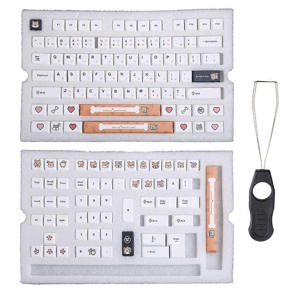 116Keys Keycap Dye Sublimation XDA Profile for Mechanical Keyboard Game Lover