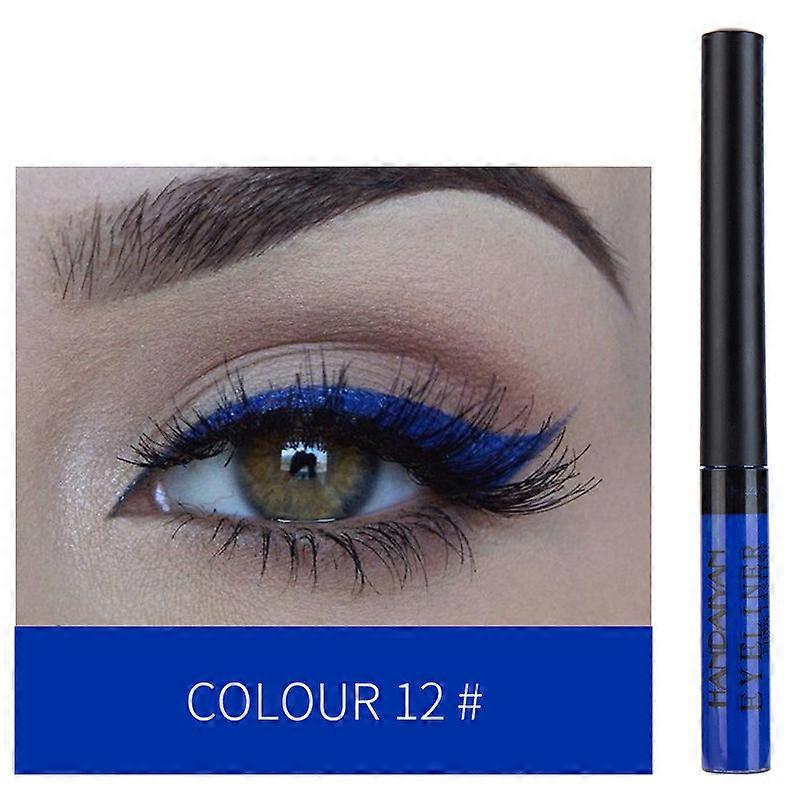 12 Farbe Matte Langlebig Wasserdicht Fade-proof flüssiger Eyeliner