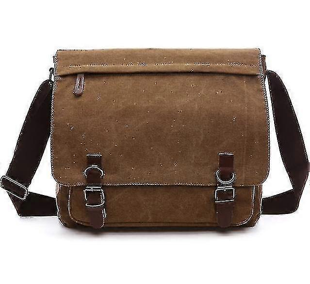 Shoulder Messenger Bag Versatile Canvas Bag Practical Business Briefcase