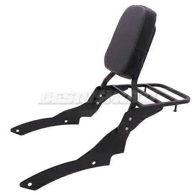 Motorcycle Backrest Sissy Bar Luggage Rack For Yamaha Dragstar V-Star 400 650 XVS400 XVS650 DS400 DS650 Custom 1996-2017