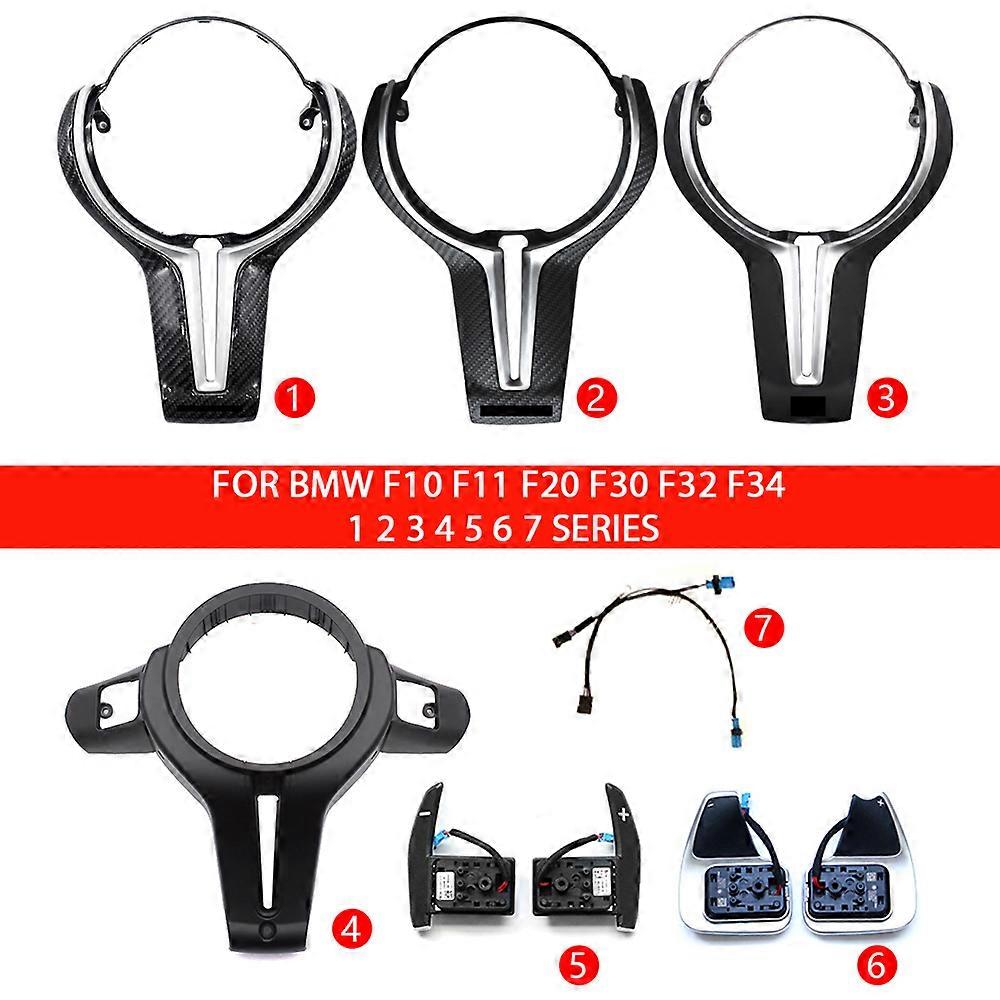 Kit opgradering til BMW F30 rat F10 F11 F20 F32 F34 1 2 3 4 5 6 7Series Car Dial Shift Paddle Grade Steering Gear Paddle