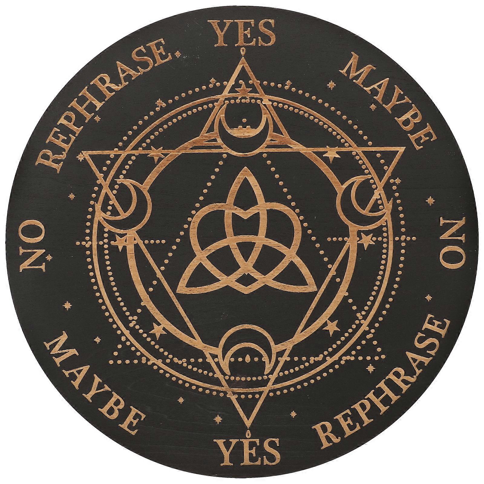 Witch Pendulum Board Dowsing Pendulums Tool Sacrifice Board Witch Divination Board