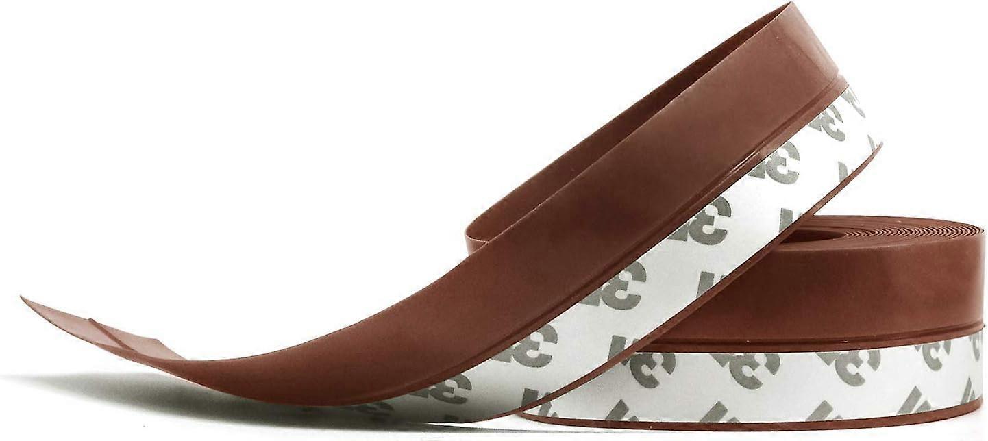 Vejrstripping, silikone dørforsegling strimmel dør, vindue, gennemsigtig 16 fod lang, (bredde 45mm)