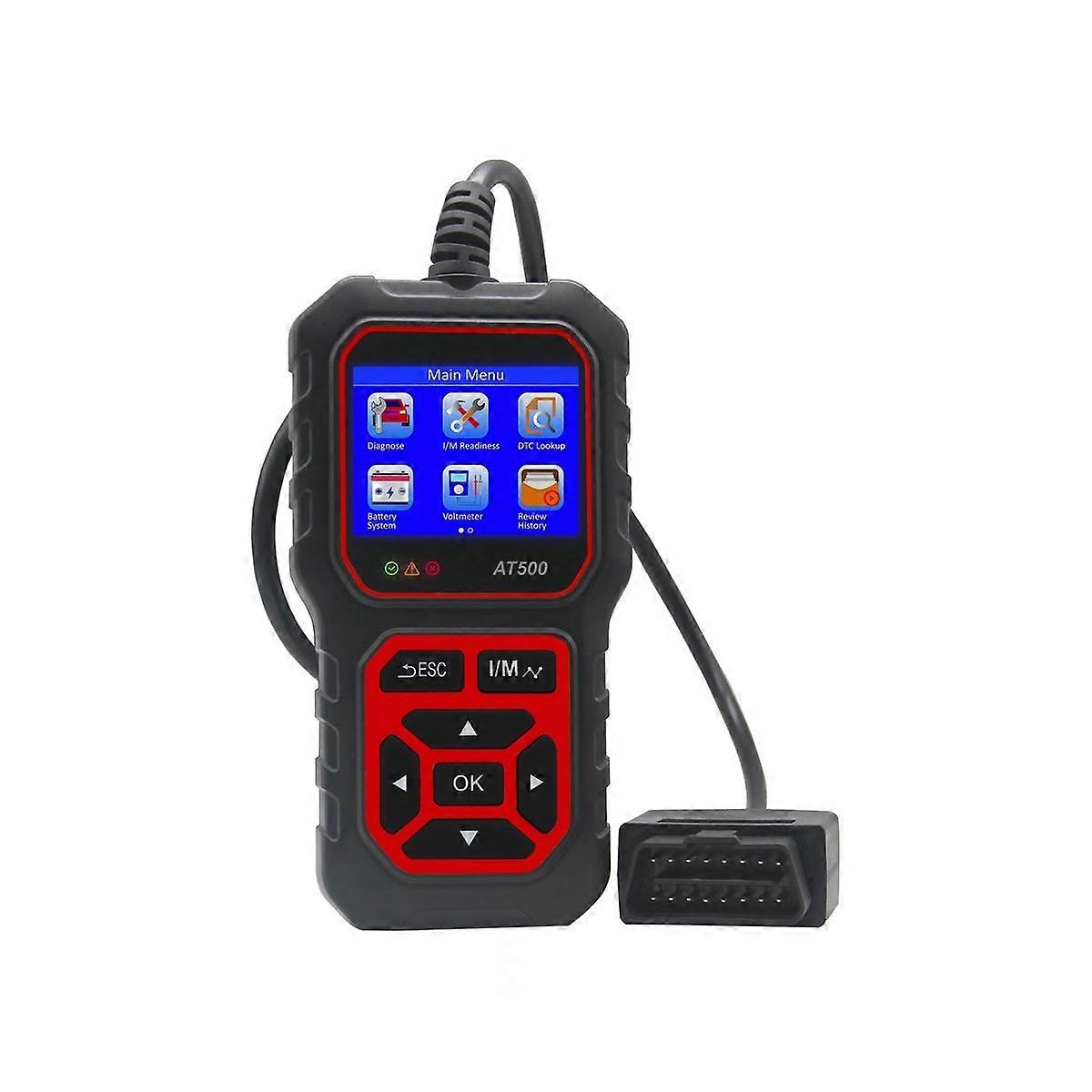 OBD2 Scanner, AT500 OBD2 Scanner Diagnostic Tool Car Engine Fault Code Reader & Erase Check Engine