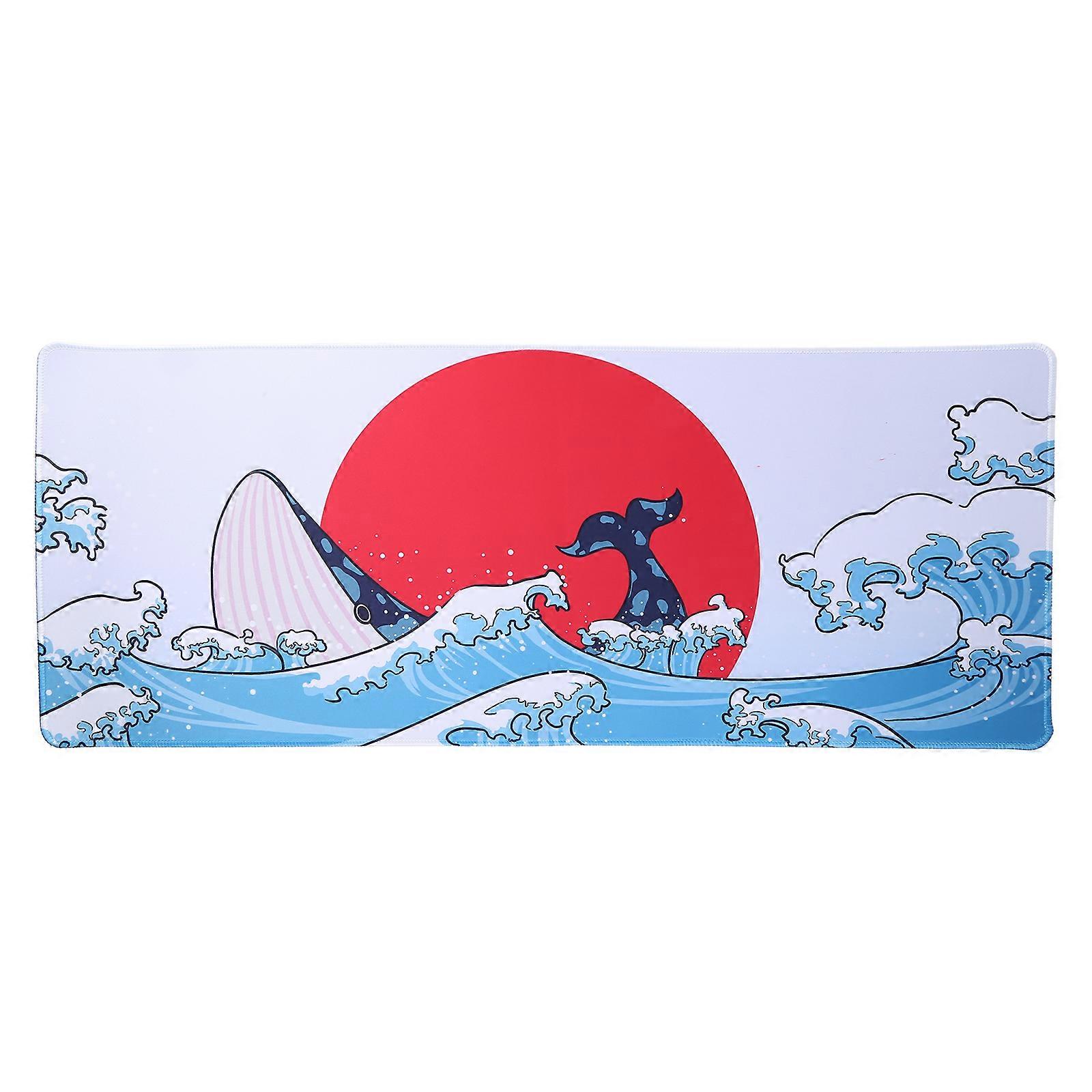 Gaming Mouse Pad Oversized Keyboard Pad For Office Computer Loptop Lock Edge