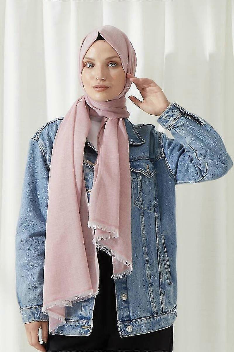 Miray Bambus Baumwollschal Pink