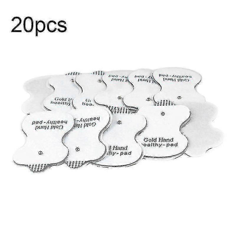 20/50/100pcs ηλεκτροδίων μαξιλάρια αδυνατίσματος ηλεκτρική μηχανή μαξιλαριών θεραπείας βελονισμού υγειονομικής περίθαλψης σωμάτων