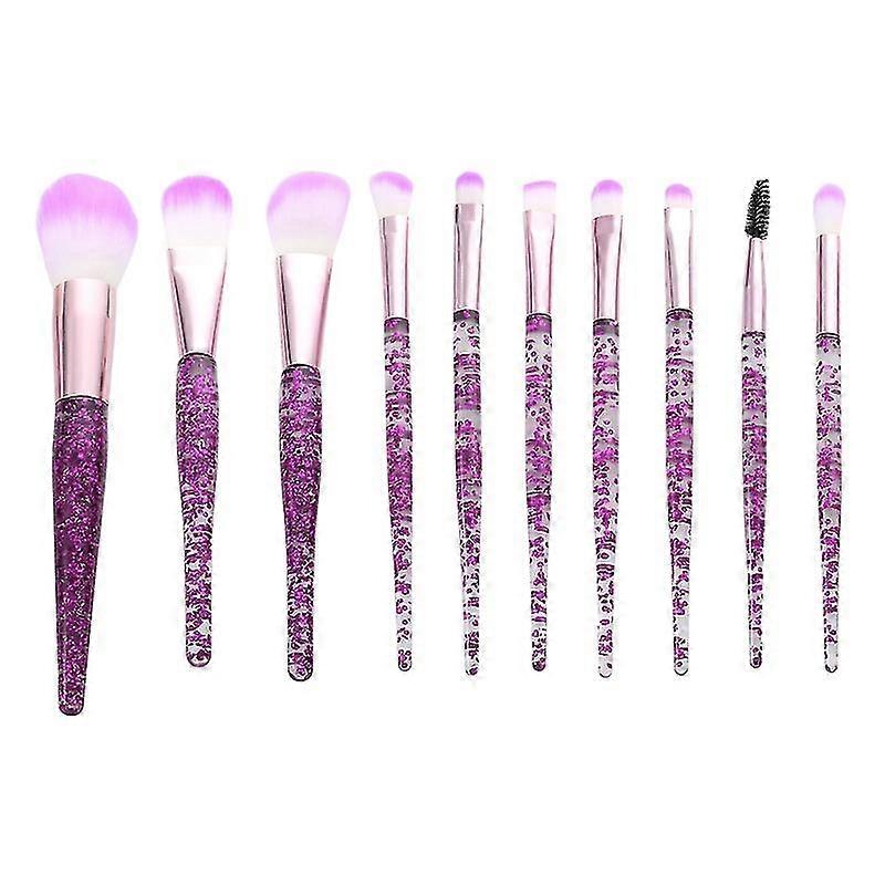 10-Pack Professional Makeup Brush Set Foundation Powder Blush Eyeshadow Makeup Brush Tool