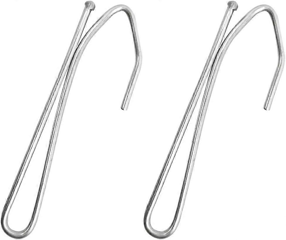 2025適切な50個のカーテンフックステンレス鋼ピンチプリーツカーテンフックディープメタルプロングフック