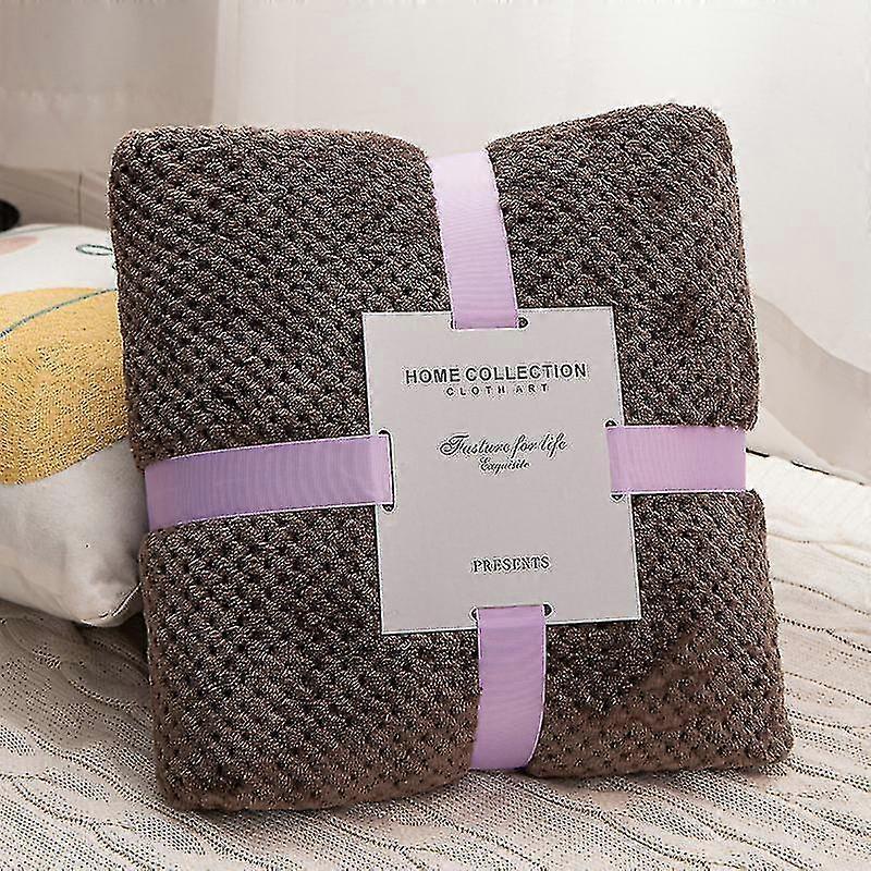 winter cold protection sleeping blanket plush sleeping blanket