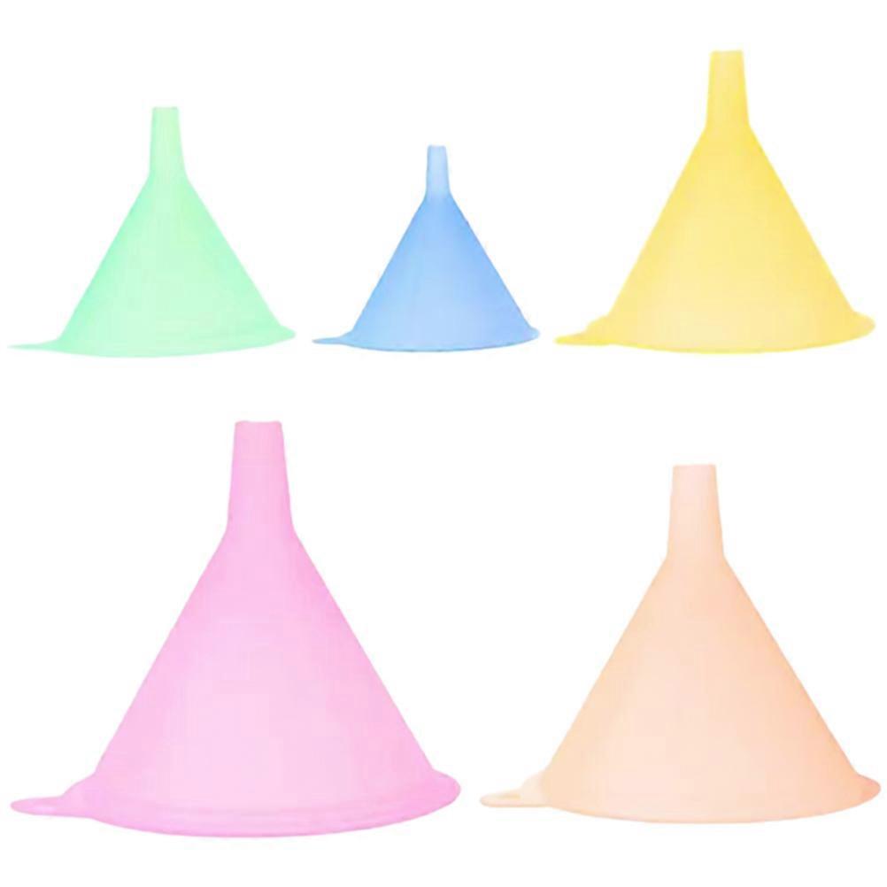 5Pcs Kitchen Funnels Oil Funnel Liquid Funnel Kitchen Tools Kitchen Gadget