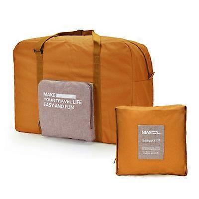 Foldable travel bag can be put on the luggage trolley large-capacity waterproof storage bag