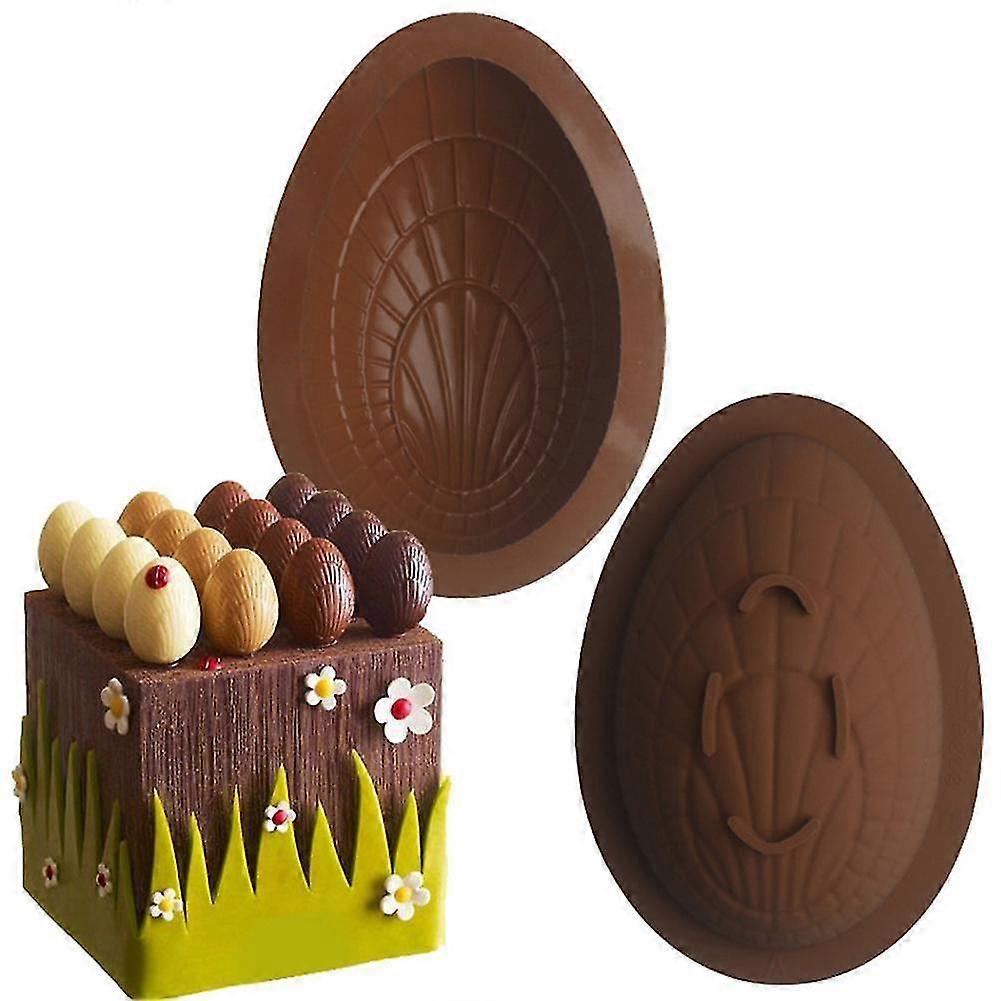Easter Egg Silicone Mold Large 3d Breakable Easter Egg Chocolate Molds For Easter Decorations Mousse Cake Dessert