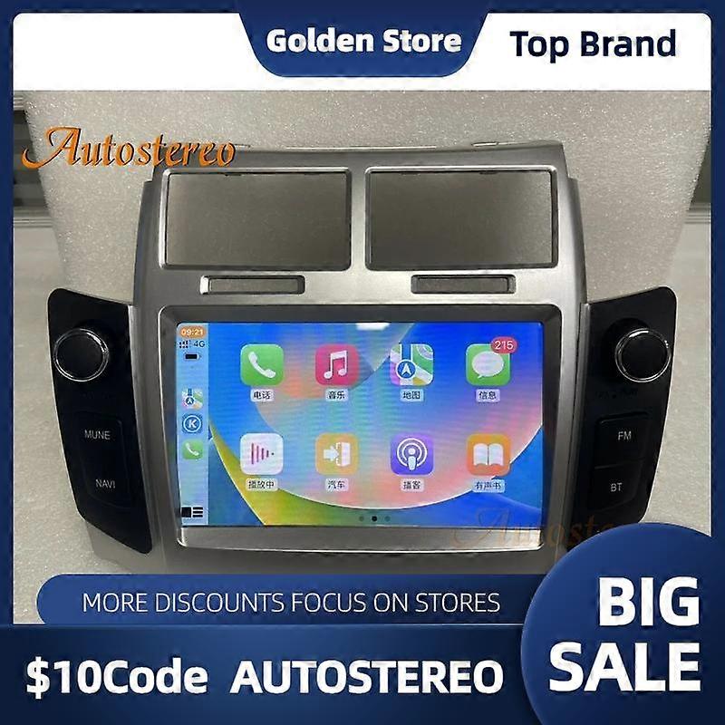 4G LTE Android 11 8GB For Toyota Yaris 2005-2011 Car GPS Navigation Auto Stereo Multimedia Player Refit Radio Recorder Head Unit