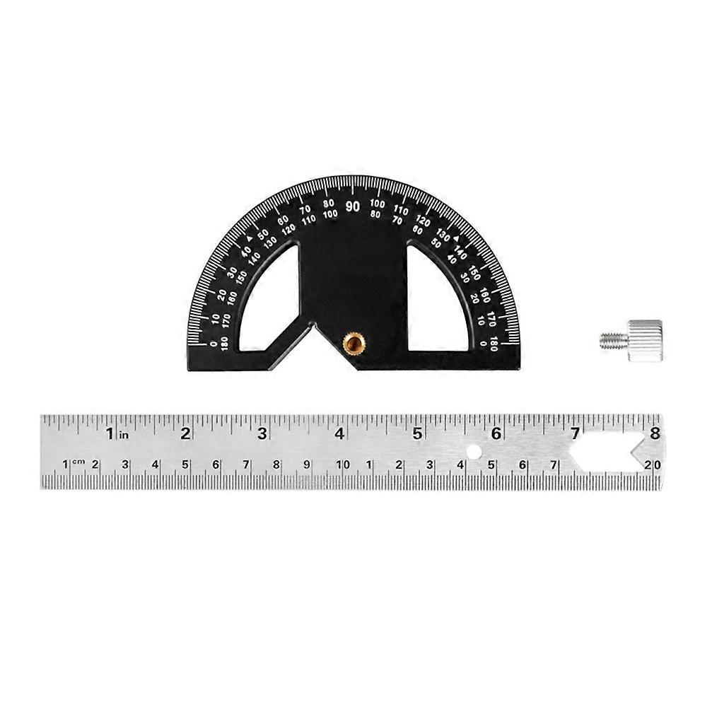 Folding Goniometer Protractor-Aluminum Alloy Gauge Tools Angle Ruler Measuring