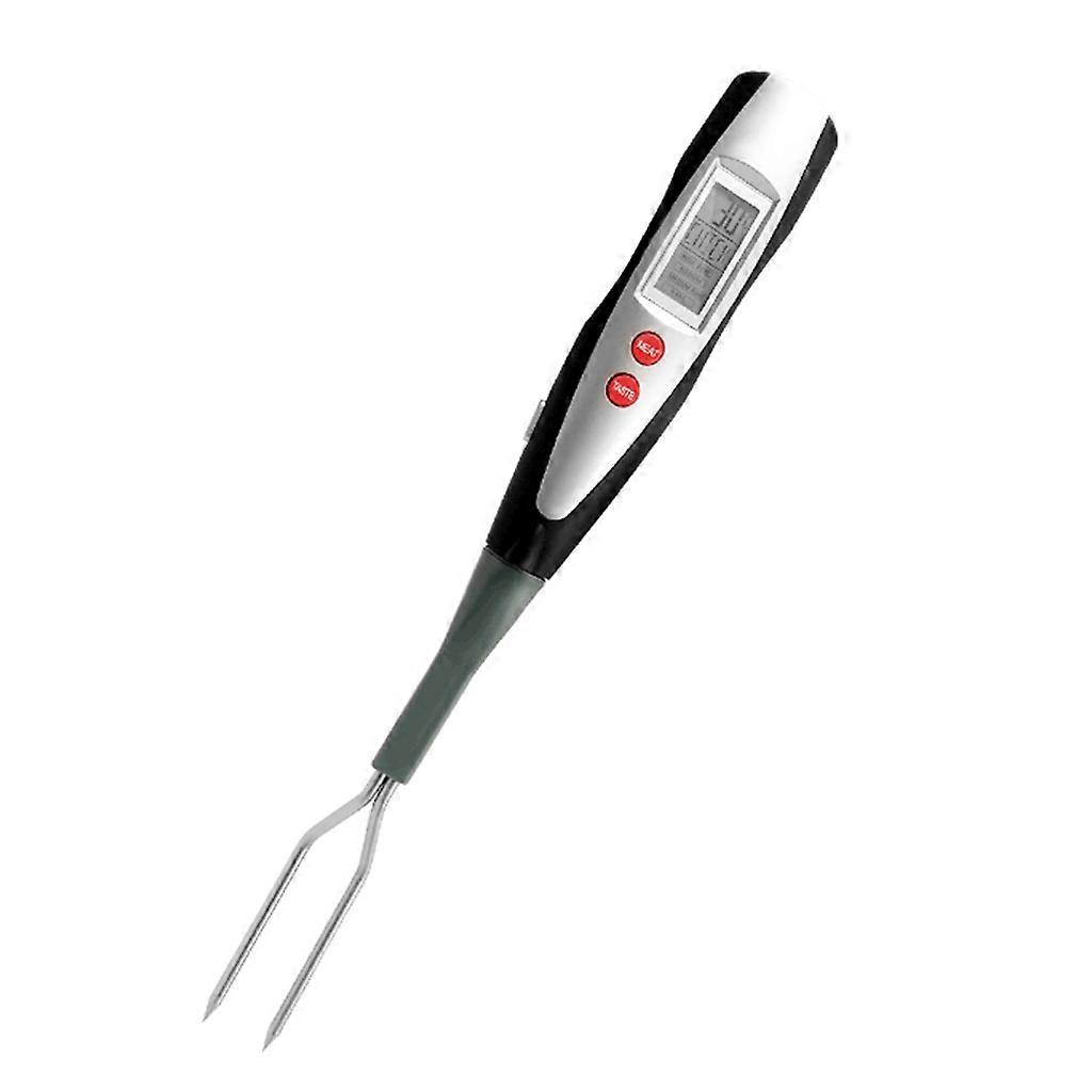 BBQ Gaffel Termometer Digital Matlagning Gaffel Instant Read Fork Kök Grillning
