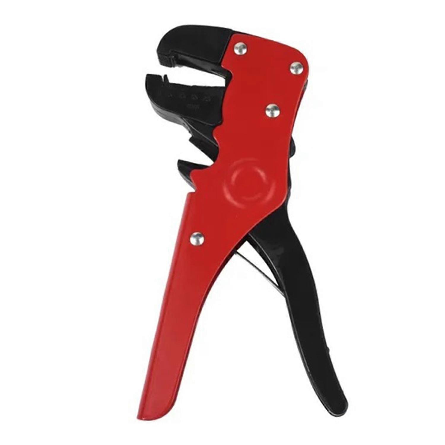 Automatic Wire Stripper Tool with Anti-Slip Handle Ergonomic Design Integrated Spring Self Adjusting