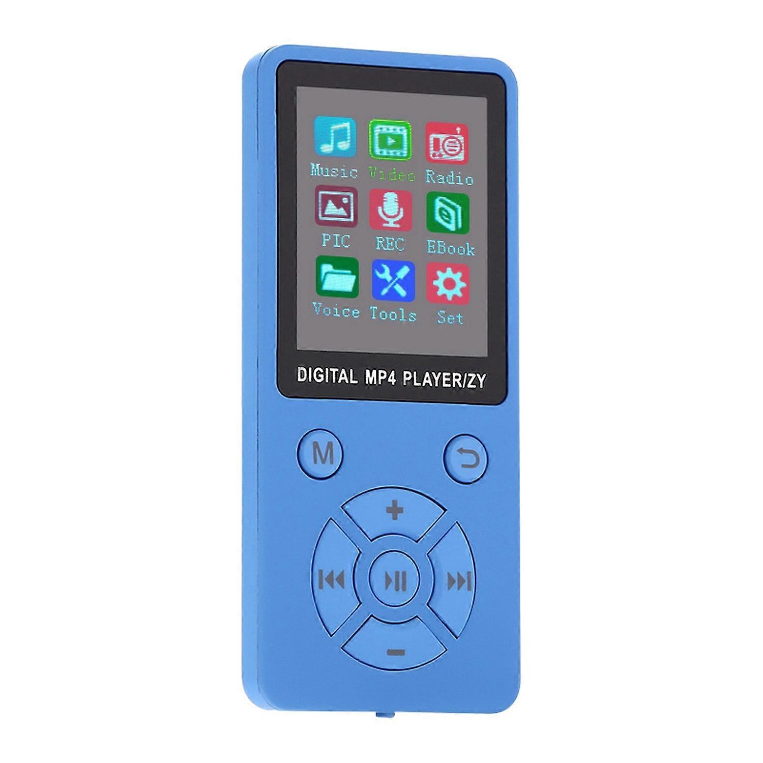 1 Set MP4 Player Portable Bluetooth-compatible Music Player with Multiple Playback Modes for FM