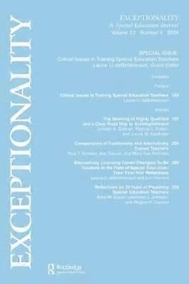 Critical Issues in Training Special Education Teachers