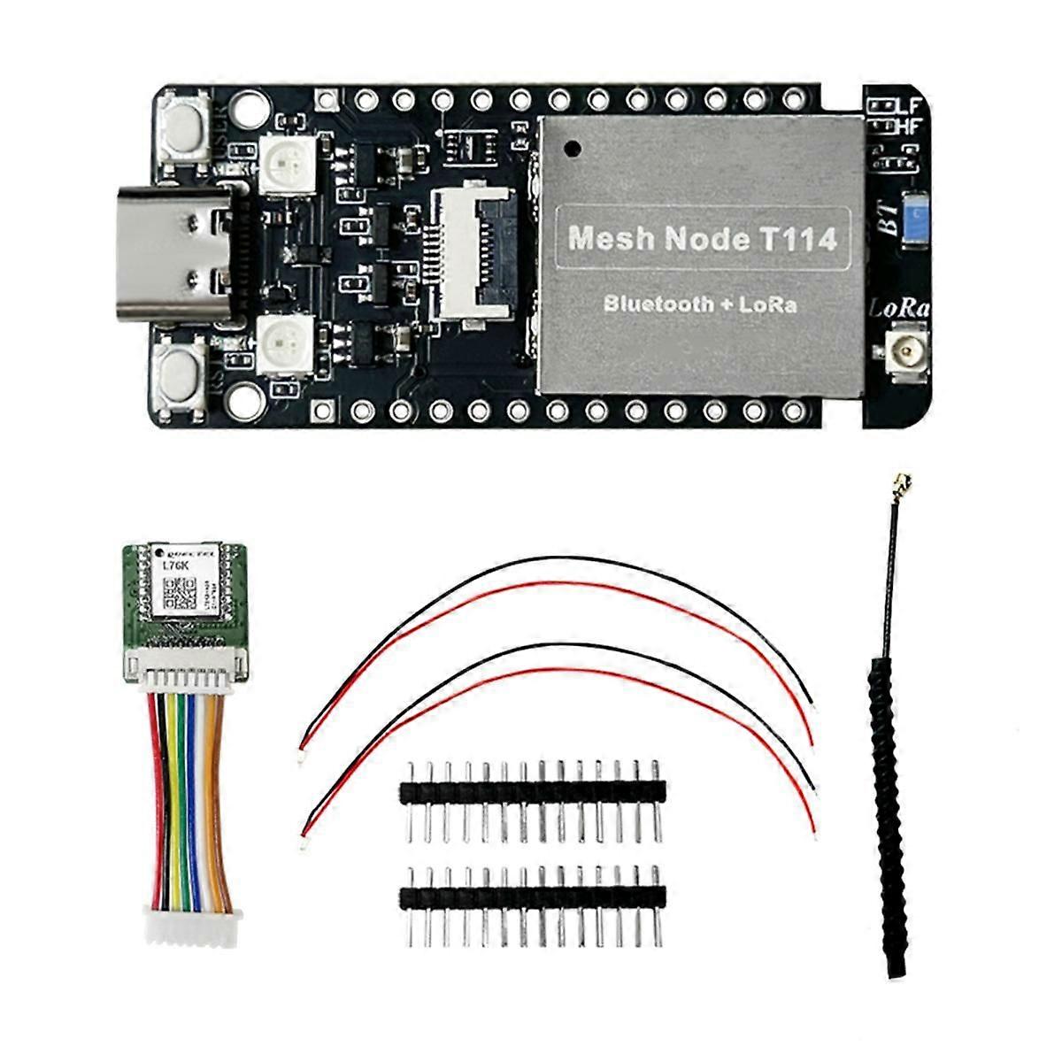 Mesh Node T114 Meshtastic Tracker Nordic NRF52480 SX1262 LoRaWAN LoRa pre polohovanieDevboard Displ