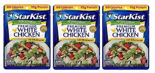 StarKist Premium White Chicken 25% Less Sodium 3 Pack