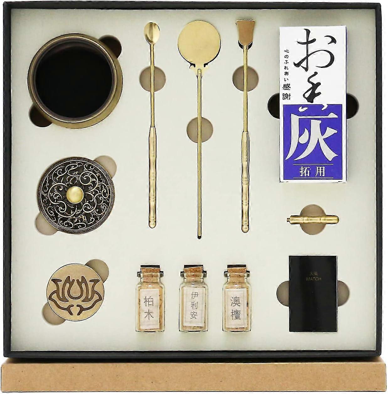 البخور مسحوق الموقد كيت DIY برج التدفق العكسي قوالب مخروط البخور ، العود المبخرة كيت ، الصينية المبخرة كيت مع مسحوق