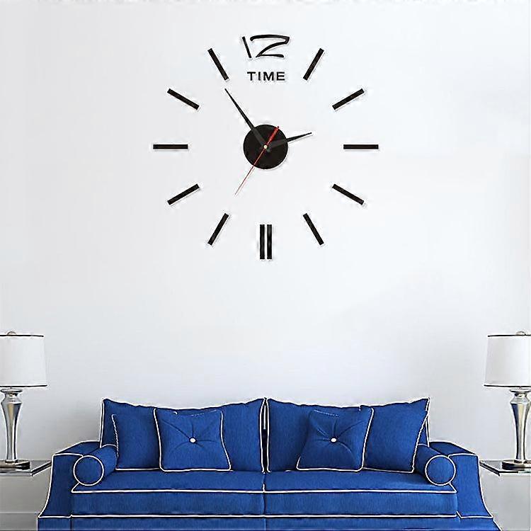 DIY Luminous Wall Clock, Mute, with Installation Accessories, Diameter 40cm