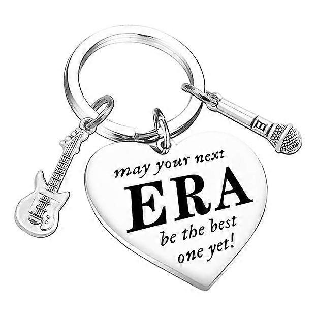 Music Keychain Gift Set, Mini Guitar and Microphone Design