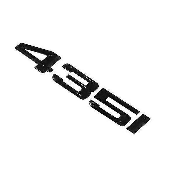 435i Letter 4 Boot Lid Trunk Gloss