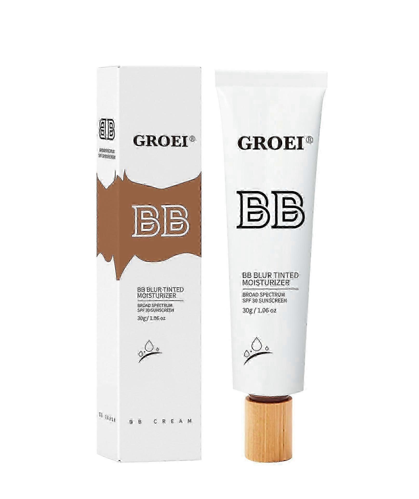 BB Blur Tinted Moisturizer Spf,Brightens, Hydrates & Smooths Your Skin,BB Tinted Care Primer Broad Spectrum Spf 30 Sunscreen Full Coverage Light-Mediu
