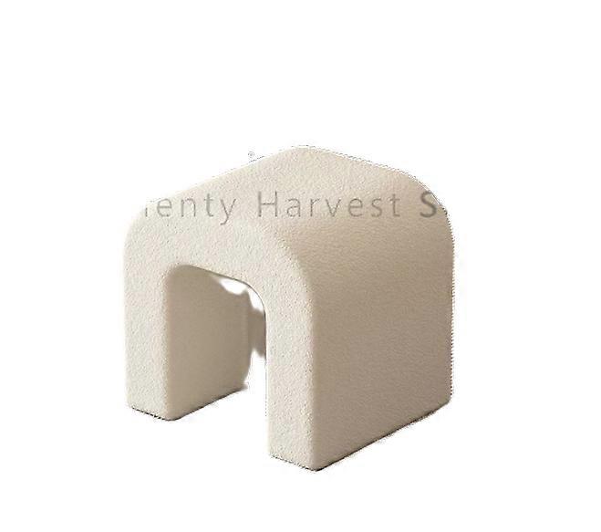 Nneoba Modern White Vanity Chair For Kids And Adults