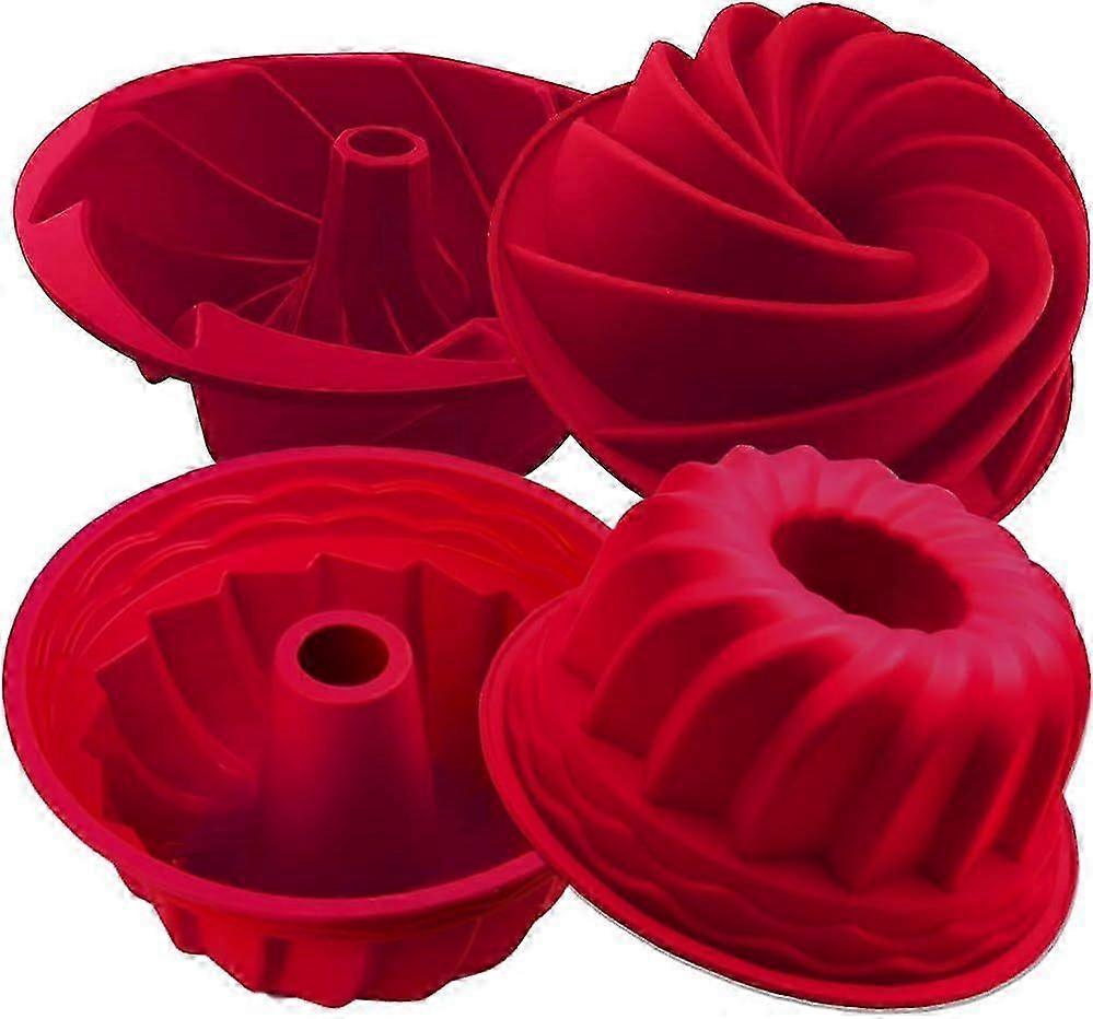 Silicone Fluted Cake Pans for Baking