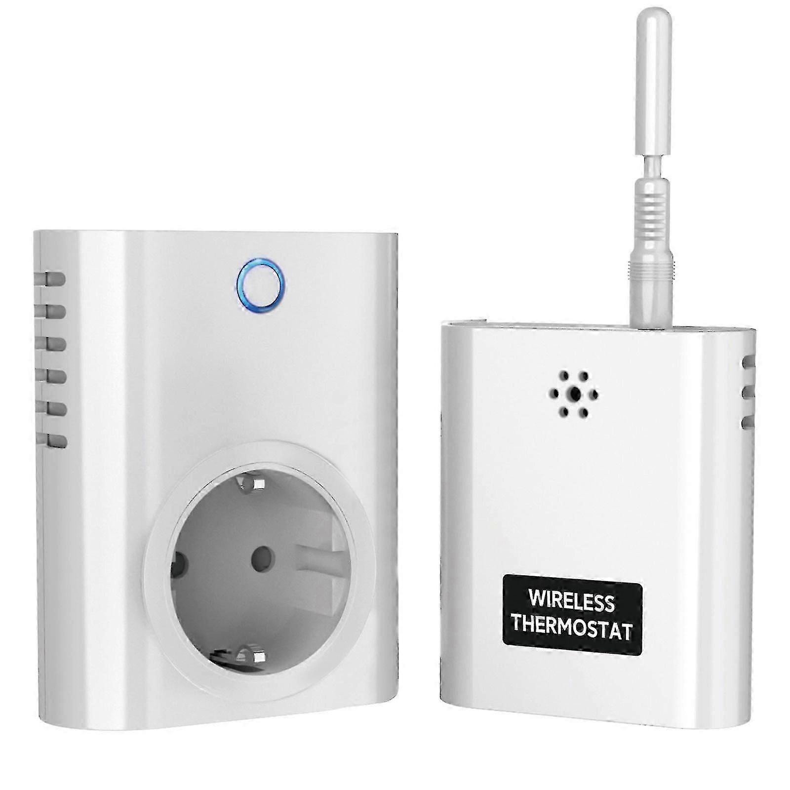 Smart Wifi Thermostat Programmable Power Outlet With App Remote Control Wireless Electric Plug-in Temperature Controller P