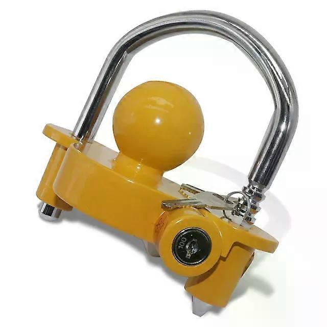 1 Pcs Universal Anti-Theft Lock Hitch Coupling Lock Trailer Parts Tow Ball Caravan Camping Anti Theft Trailer Accessories MAXP